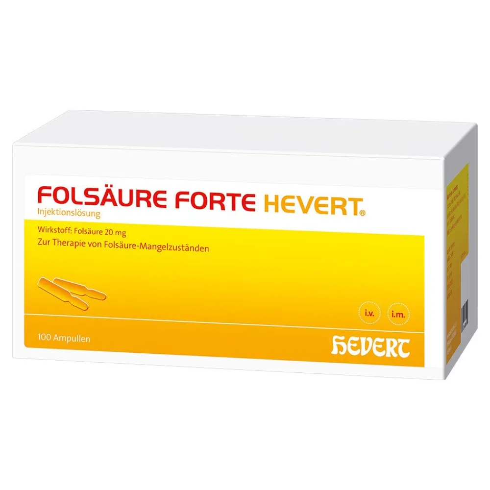 FOLSÄURE FORTE-® Ampullen>Hevert Hot