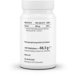 Folsäure 800 µg> Clearance