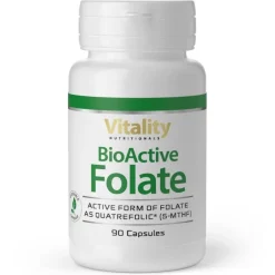 Folsäure 400 µg Bioaktiv - BioActive Folate Vitality Nutritionals| Clearance
