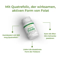 Folsäure 400 µg Bioaktiv - BioActive Folate Vitality Nutritionals| Clearance