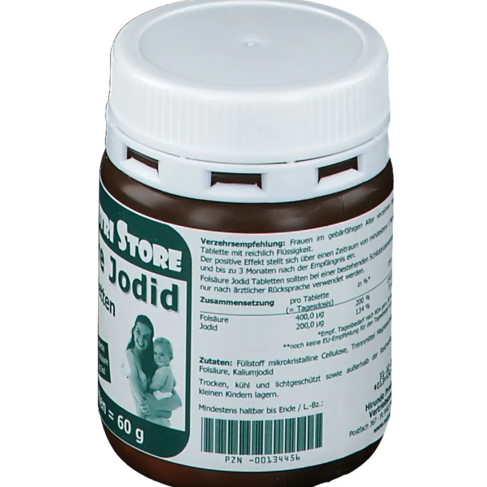 Folsäure Jodid Tabletten>