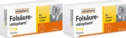 Folsäure-ratiopharm® 5 mg| Hot