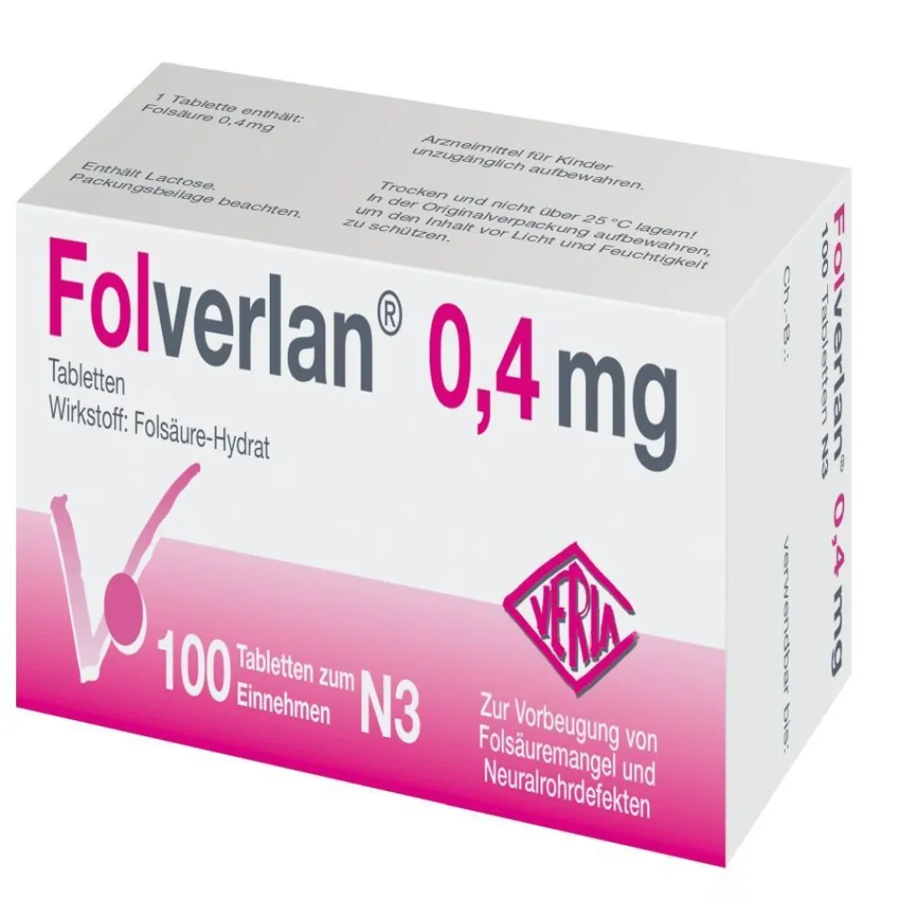 Folverlan® 0,4 mg Tabletten> Clearance