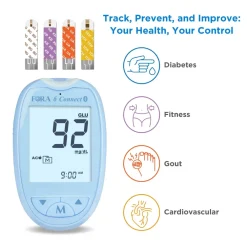 FORA 6 Connect Harnsäure-Messgerät - mg/dl - The Tester| Online