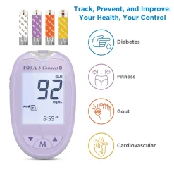 FORA 6 Connect Multi-Parameter - mg/dl - The Tester| Online