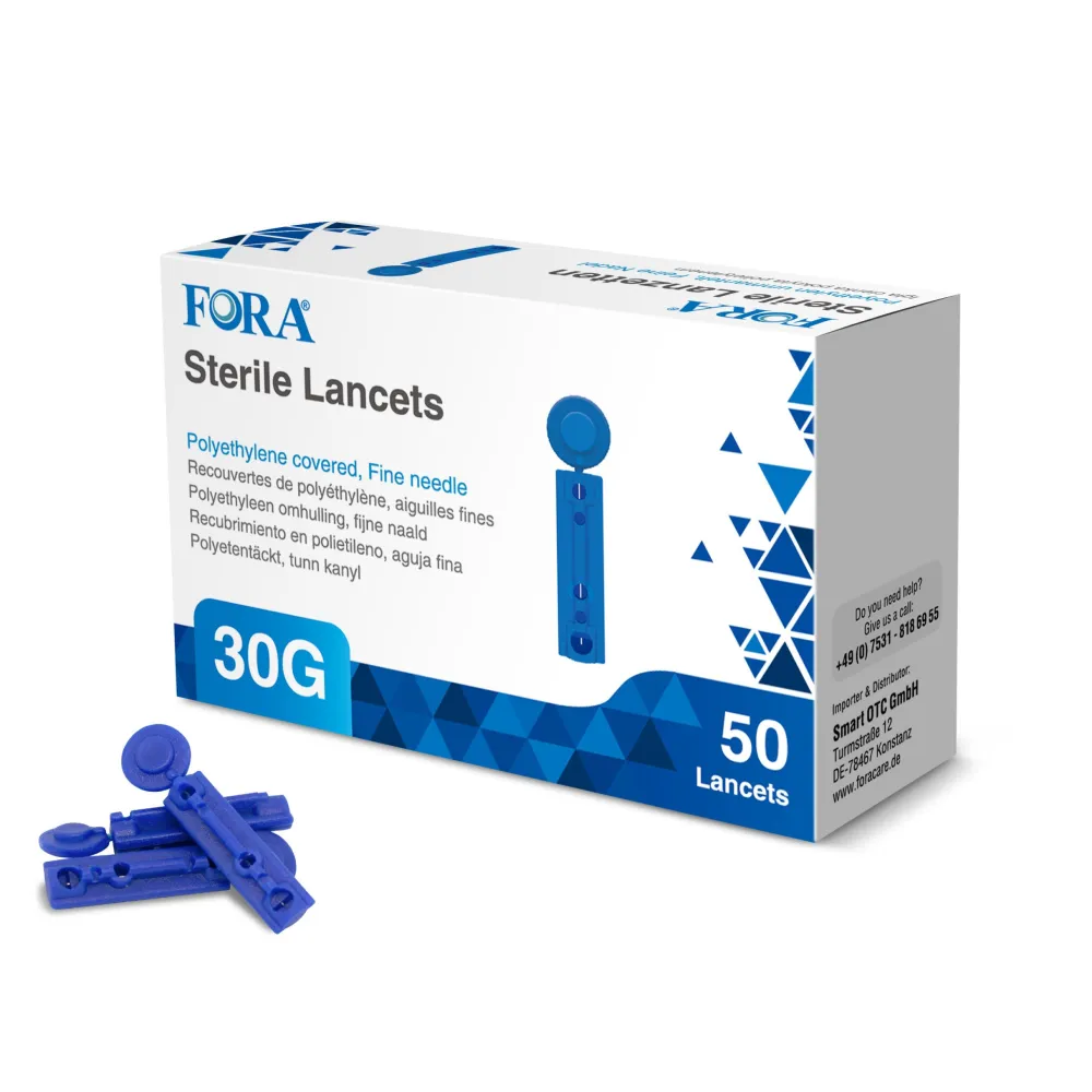 FORA Lanzetten - 30G (50 Stück)|TESTER Clearance