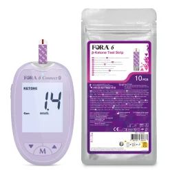 FORA 6 Multi-Parameter Ketone-Messgerät Starter-Set – mg/dl| Sale