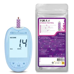 FORA 6 Multi-Parameter Ketone-Messgerät Starter-Set – mg/dl| Outlet
