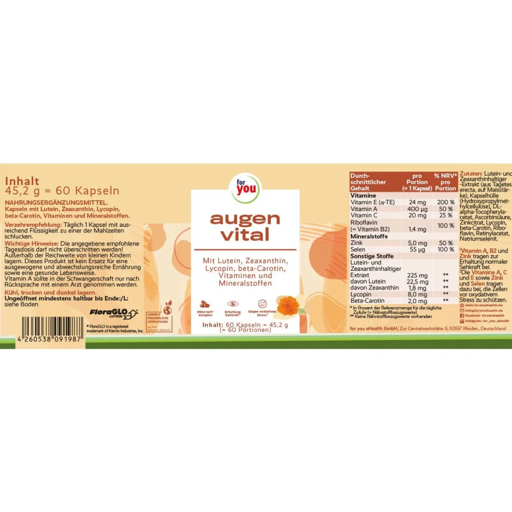 Augen Vital|For You Best