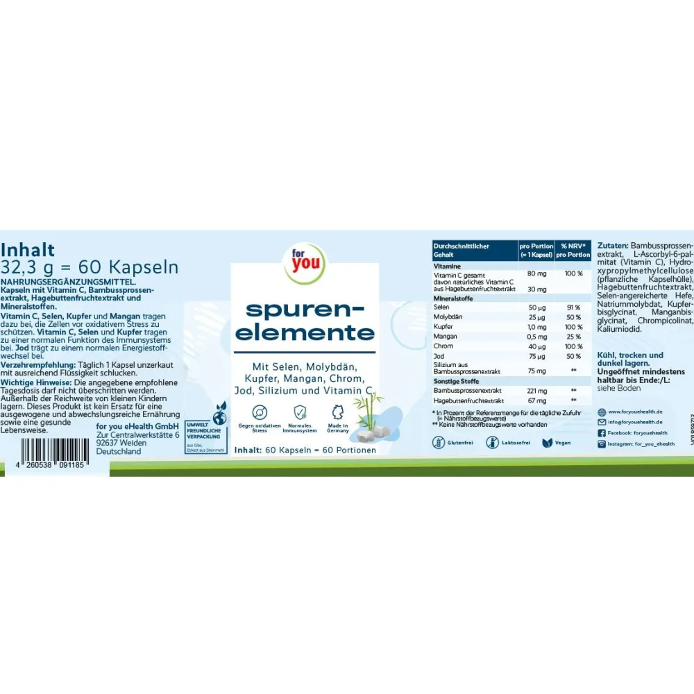 Spurenelemente Komplex|For You New