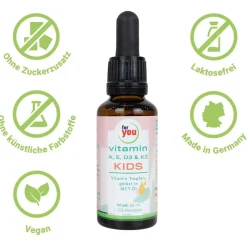 Vitamin A, E, D3 & K2 Kids Flüssig|For You Clearance