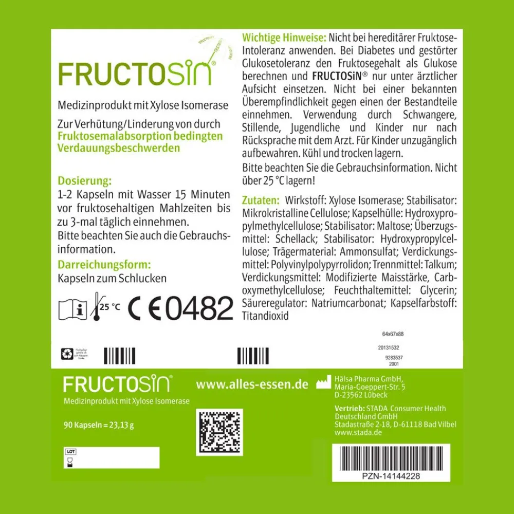 FRUCTOSiN® - zur Linderung von durch Fruktosemalabsorption bedingten Verdauungsbeschwerden> Sale