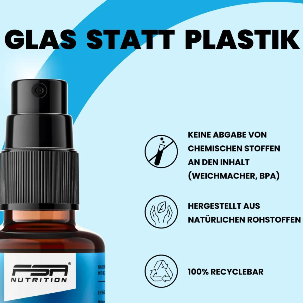 Melatonin Einschlafspray 1 mg auf Wasserbasis & ohne Alkohol>FSA NUTRITION Best