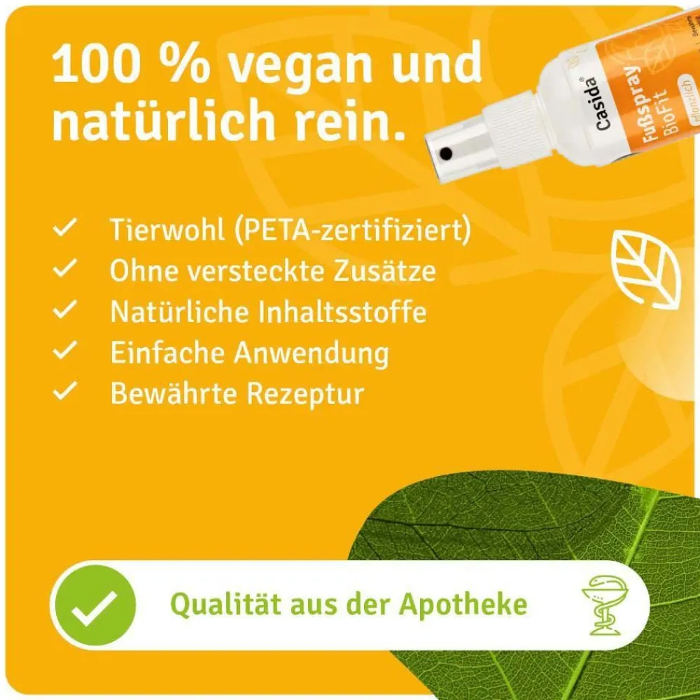 Fussspray BioFit Pflanzlich| Sale