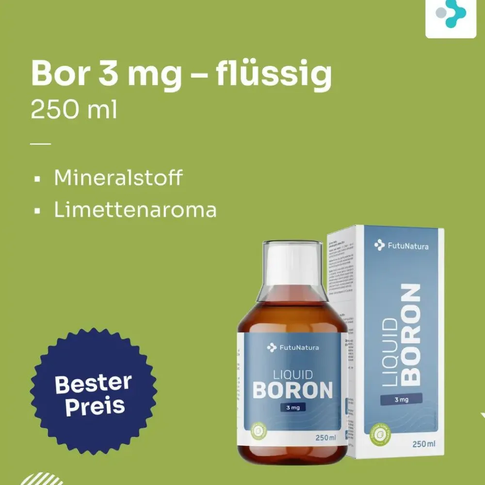 Bor 3 mg flüssig>FutuNatura Discount