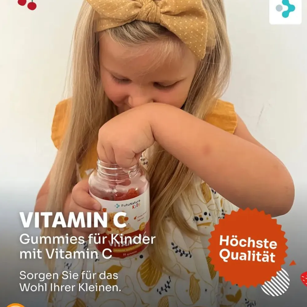 Vitamin C Gummies für Kinder - zur Stärkung der Immunität|FutuNatura Online