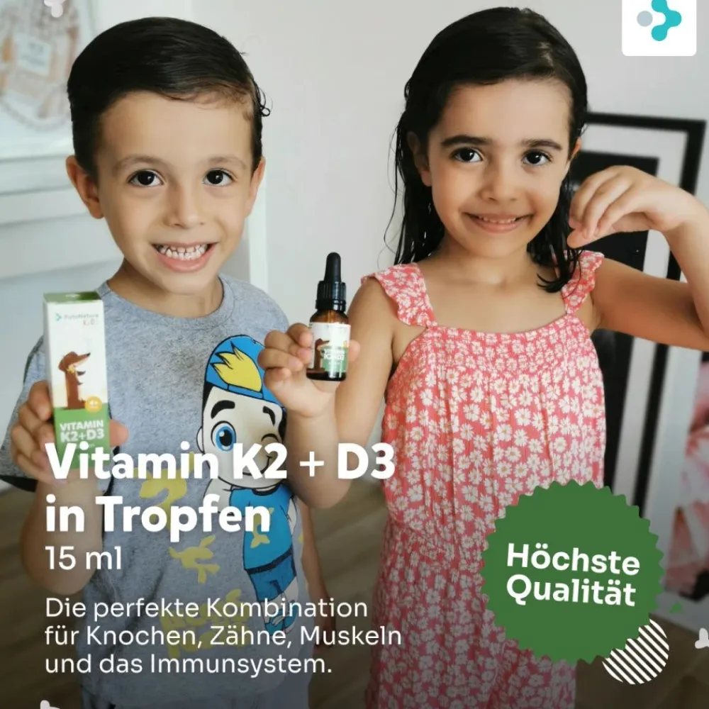 FutuNatura Vitamin K2 + D3 Tropfen für Kinder| Discount