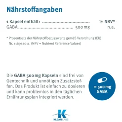 GABA 500 mg| Sale