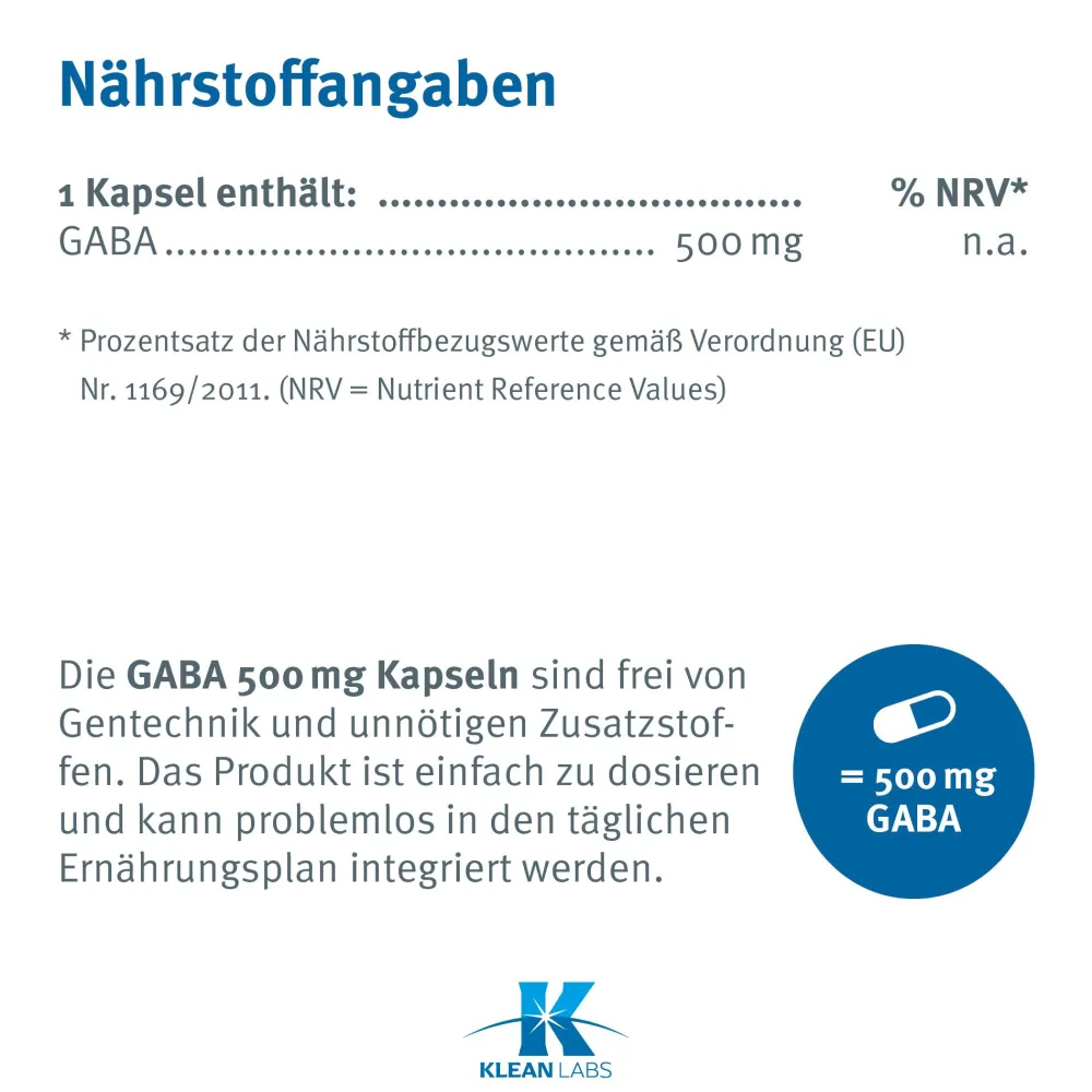 GABA 500 mg| Sale