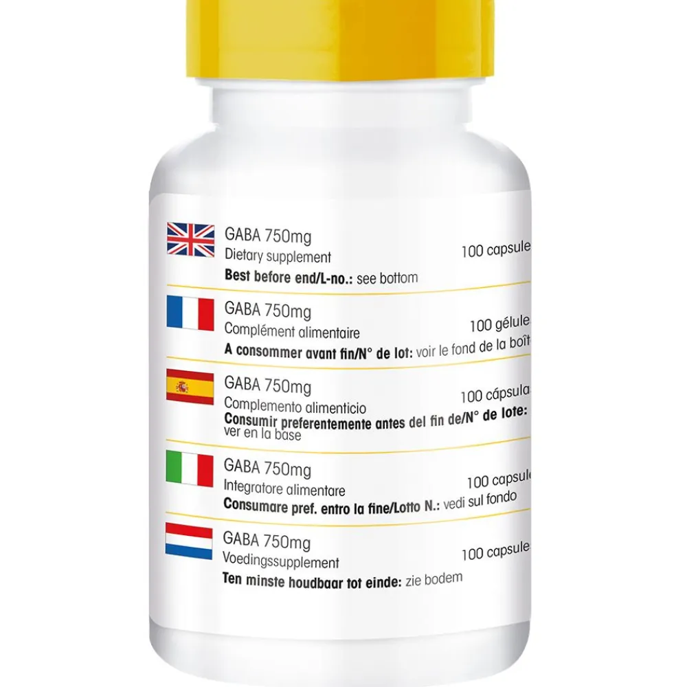 GABA 750mg Gamma-Aminobuttersäure| Online
