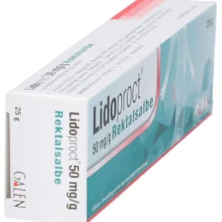 GALEN pharma GmbH – Lidoproct 50 mg/g Rektalsalbe> Hot
