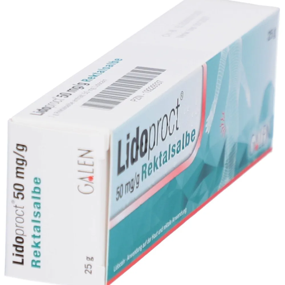 GALEN pharma GmbH – Lidoproct 50 mg/g Rektalsalbe> Hot