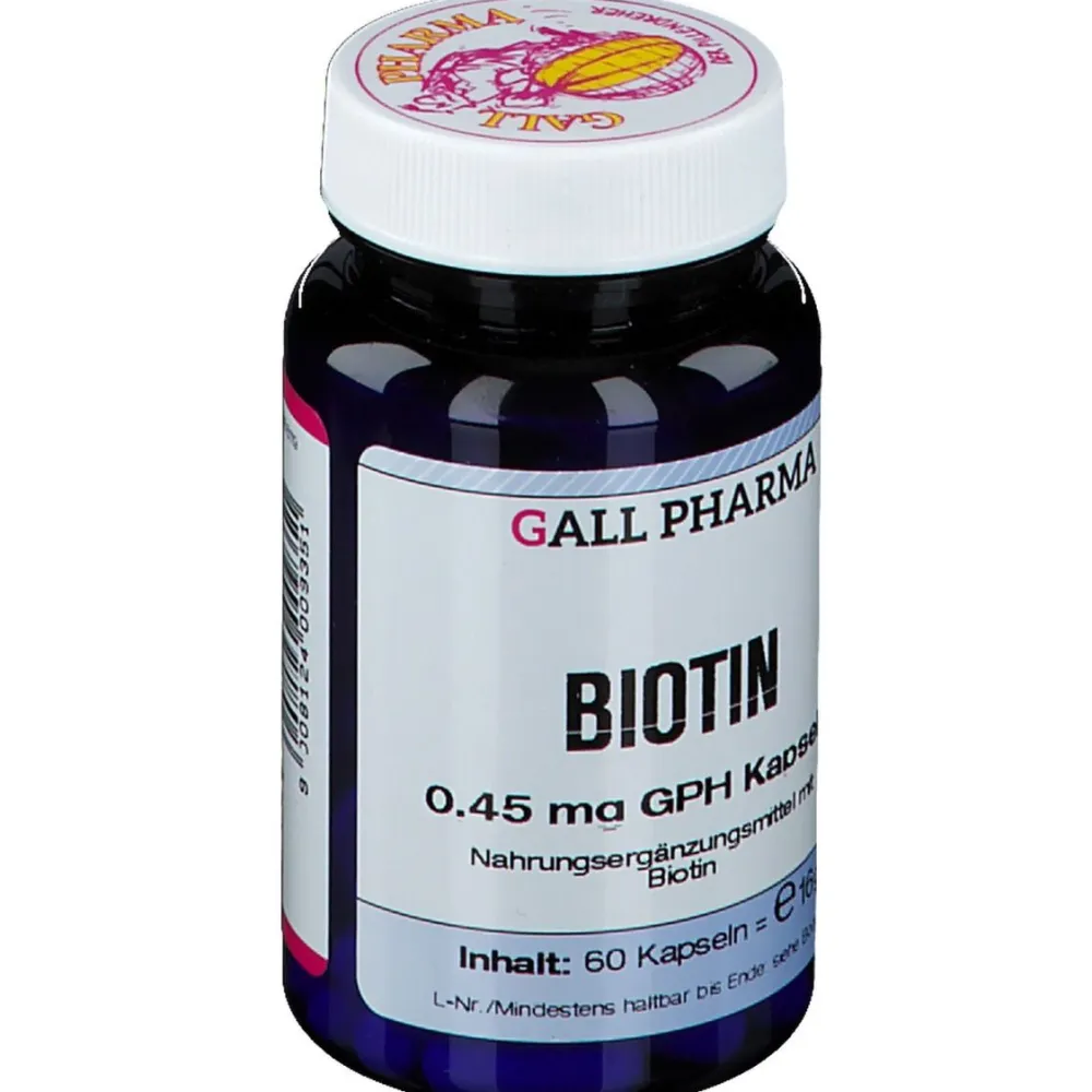Biotin 0,45 mg GPH Kapseln>Gall Pharma Sale