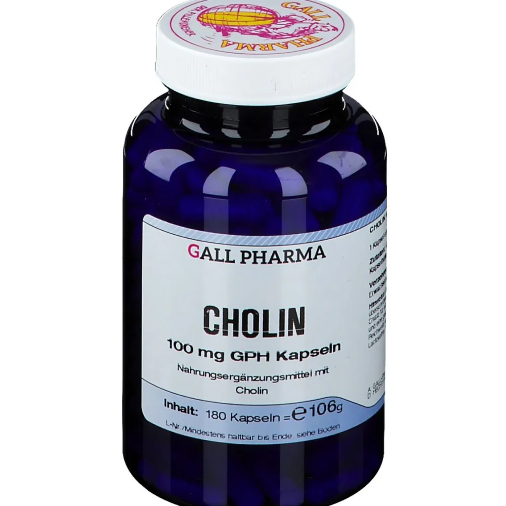 Cholin 100 mg GPH Kapseln|Gall Pharma Clearance