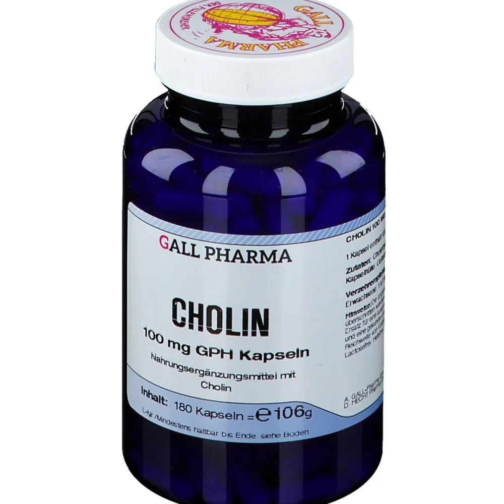 Cholin 100 mg GPH Kapseln|Gall Pharma Clearance