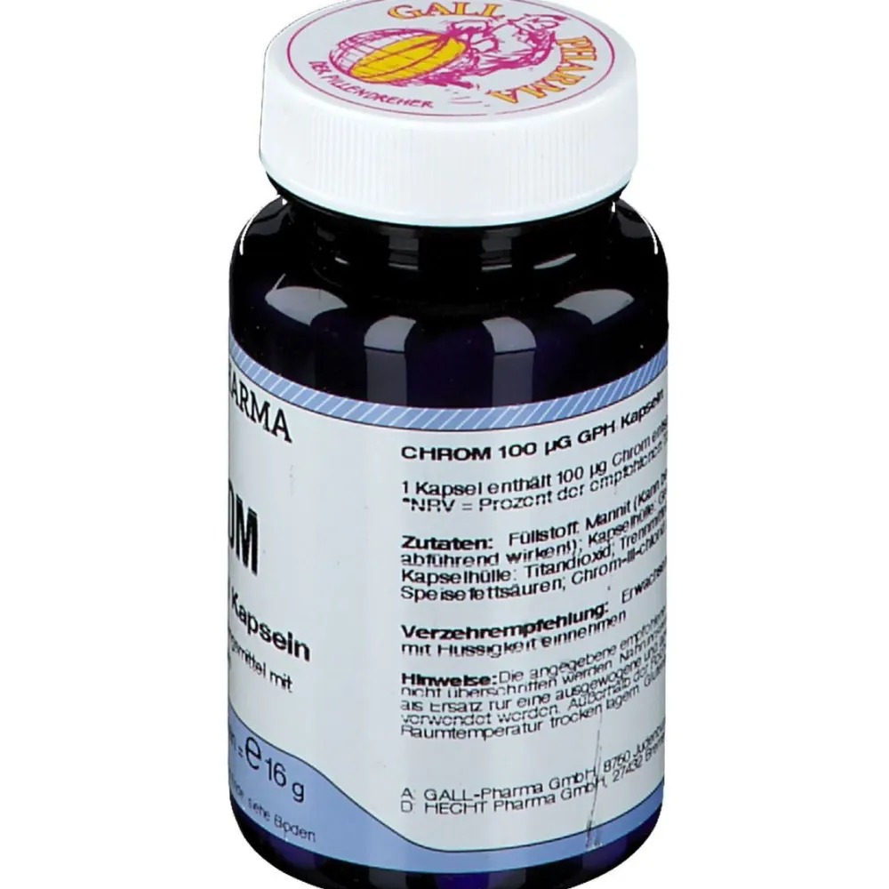 CHROM 100 µg GPH Kapseln|Gall Pharma Hot