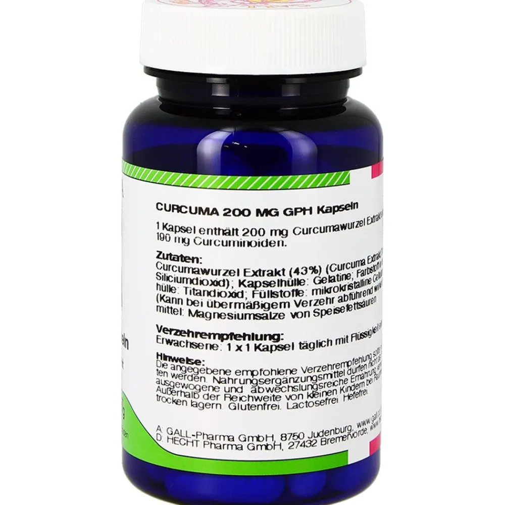 Curcuma 200 mg|Gall Pharma Best