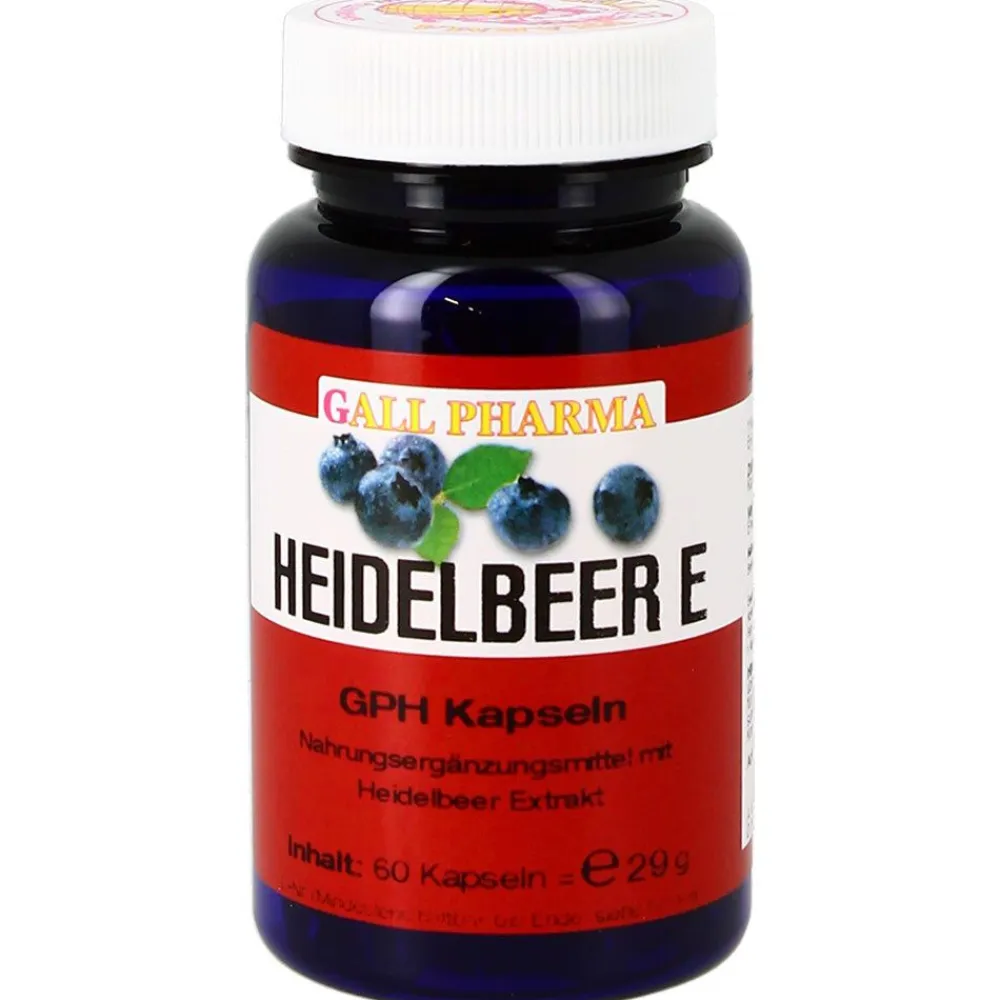Heidelbeer E GPH Kapseln>Gall Pharma Discount