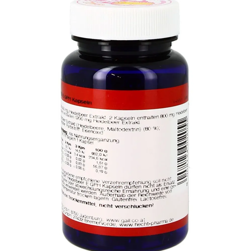 Heidelbeer E GPH Kapseln>Gall Pharma Discount