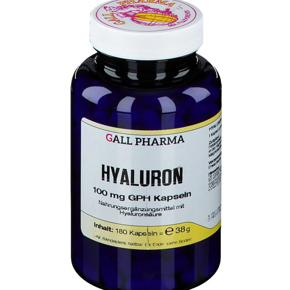 Hyaluron 100 mg GPH Kapseln|Gall Pharma Hot