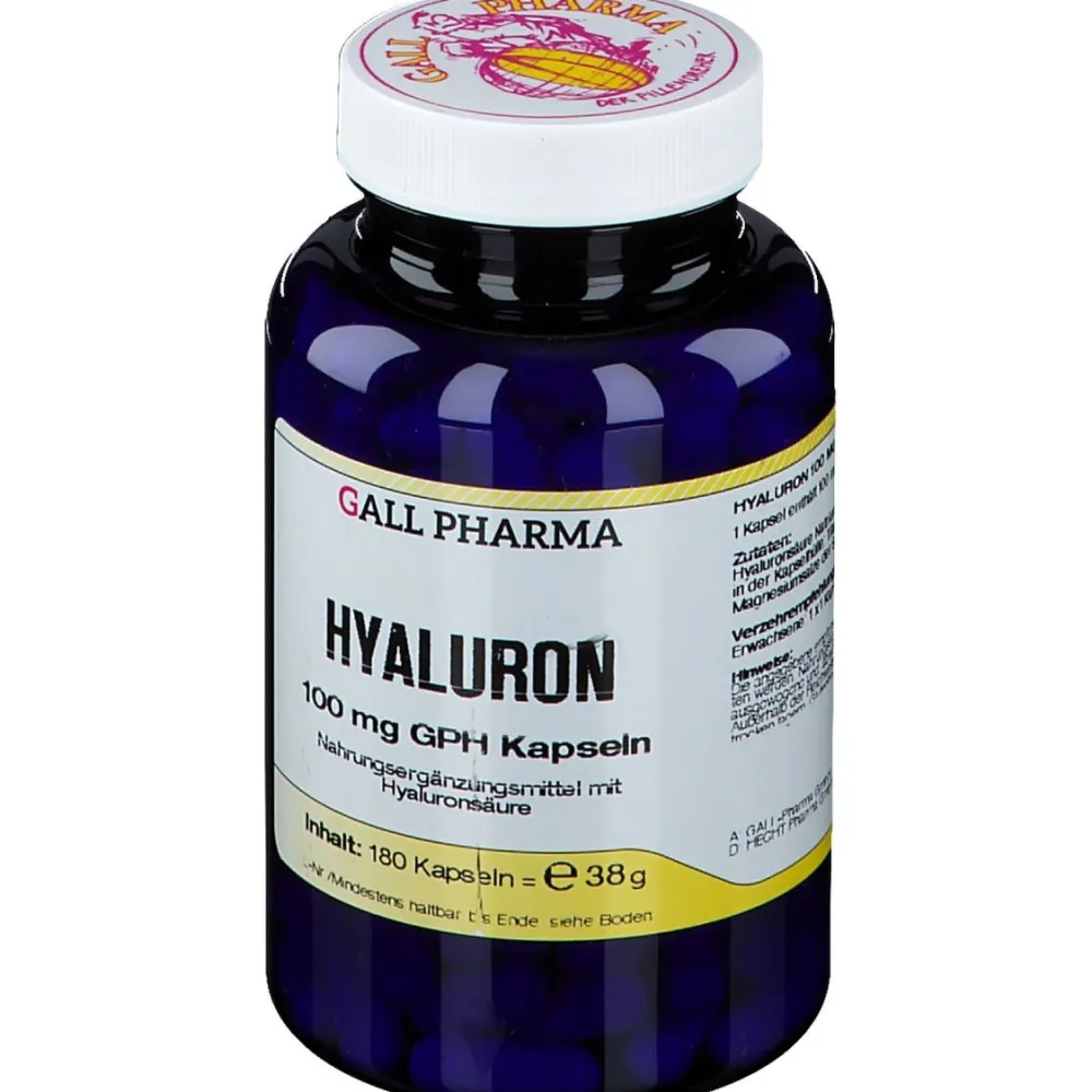 Hyaluron 100 mg GPH Kapseln|Gall Pharma Hot