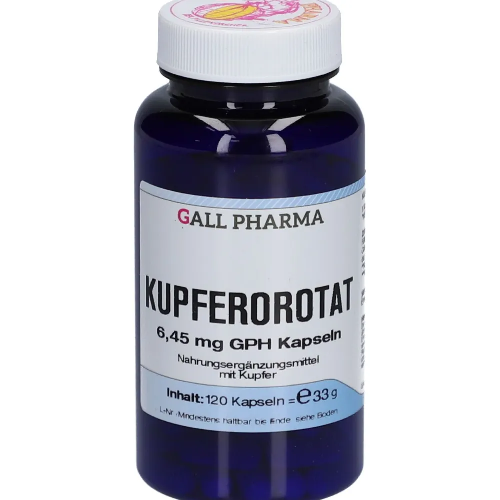 KUPFEROROTAT 6,45 mg GPH Kapseln|Gall Pharma Online