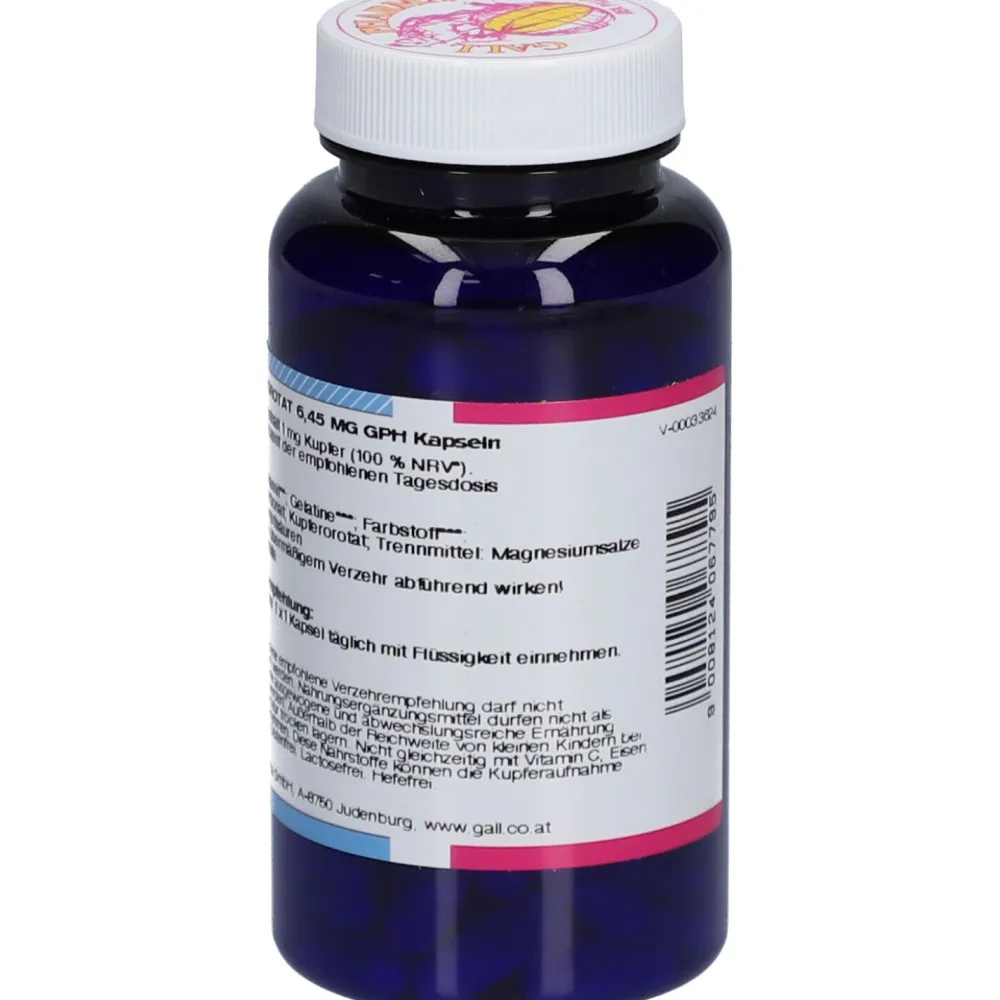KUPFEROROTAT 6,45 mg GPH Kapseln|Gall Pharma Online