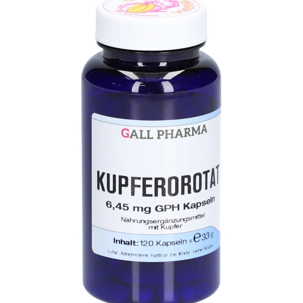 KUPFEROROTAT 6,45 mg GPH Kapseln|Gall Pharma Online