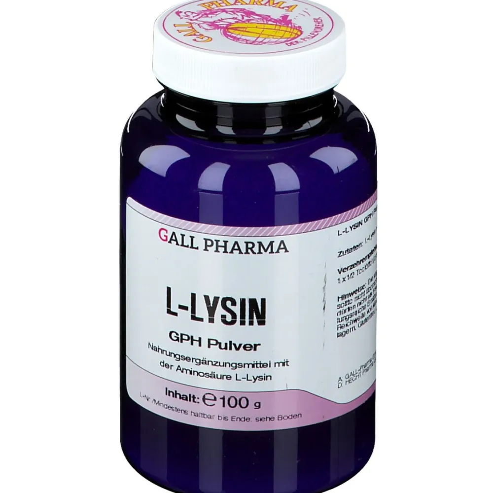 L-Lysin Pulver>Gall Pharma Best