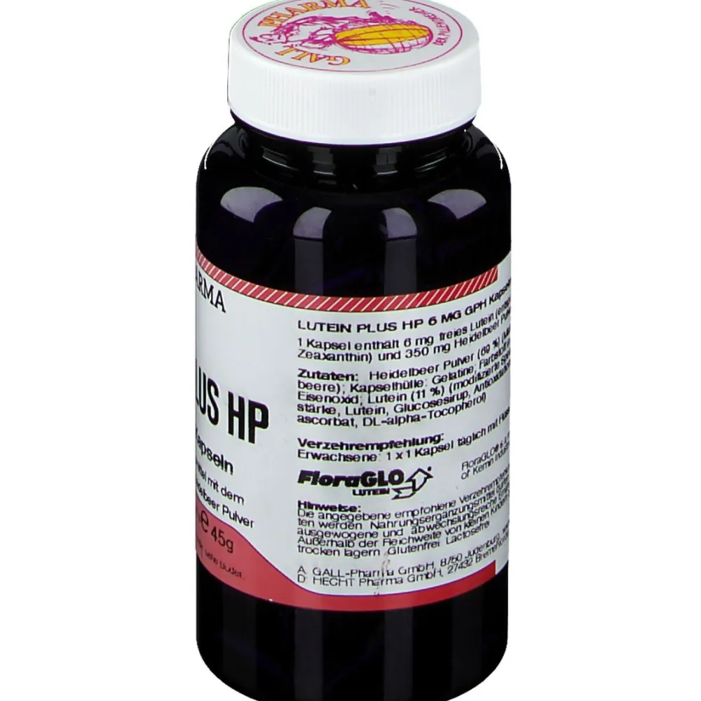 Lutein plus HP 6 mg Kapseln|Gall Pharma Outlet