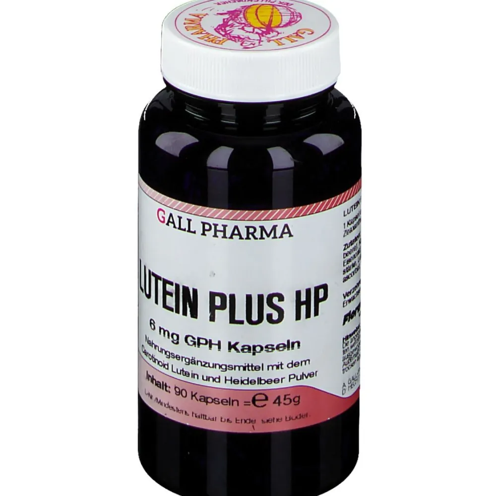 Lutein plus HP 6 mg Kapseln|Gall Pharma Outlet