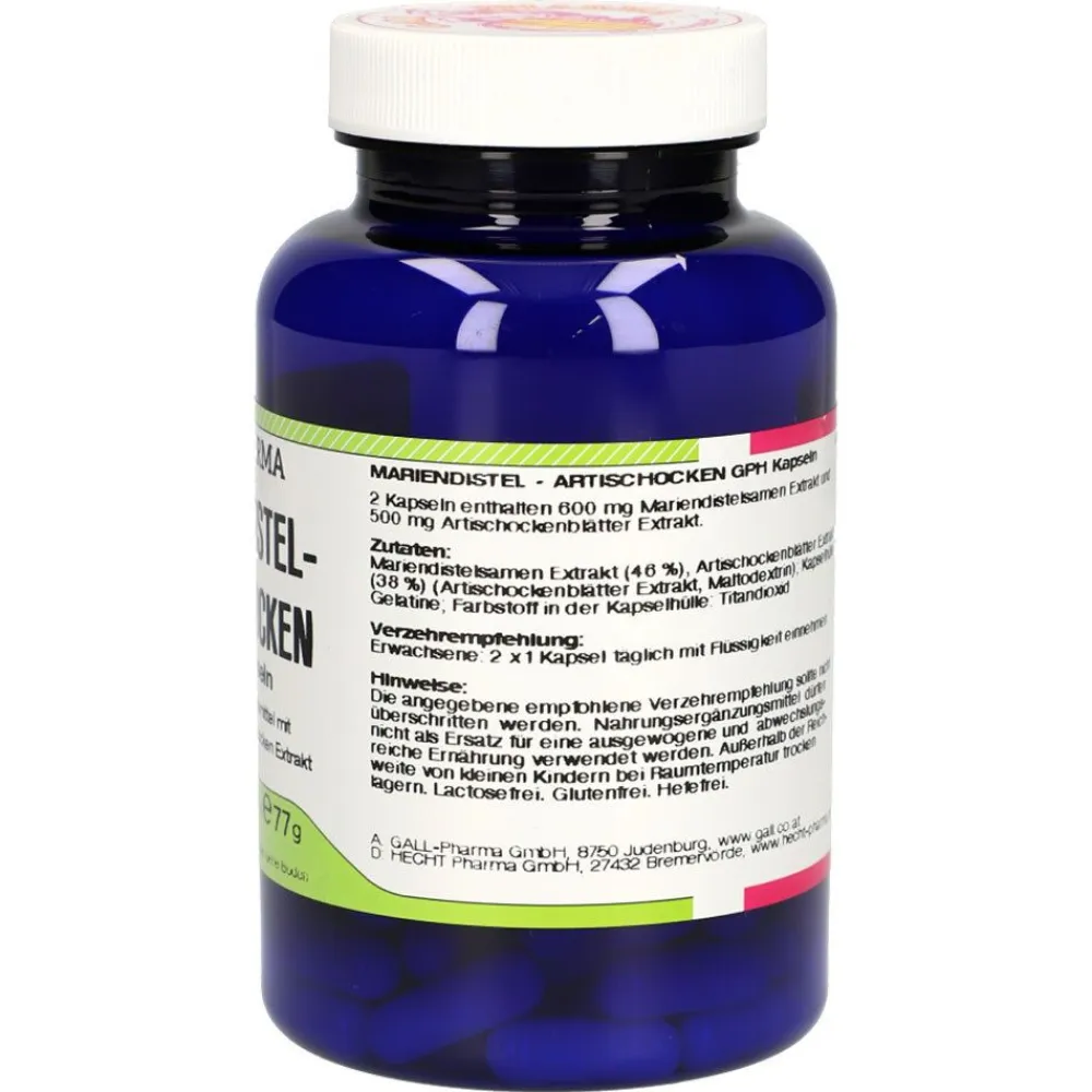 Mariendistel-Artischoken GPH Kapseln|Gall Pharma