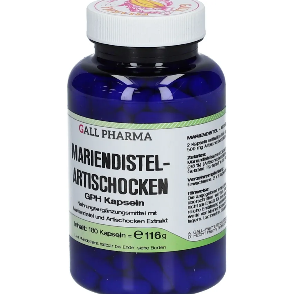 Mariendistel-Artischoken GPH Kapseln|Gall Pharma Sale