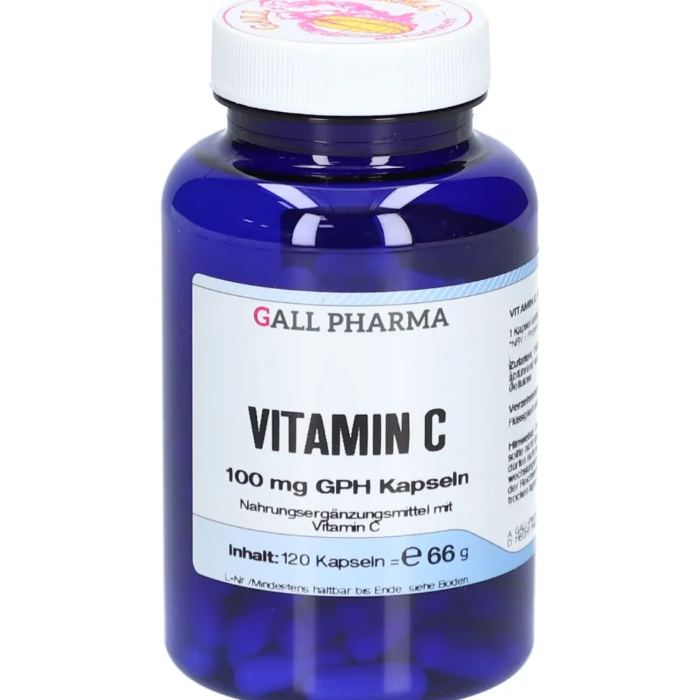 Vitamin C 100 mg GPH Kapseln|Gall Pharma Clearance
