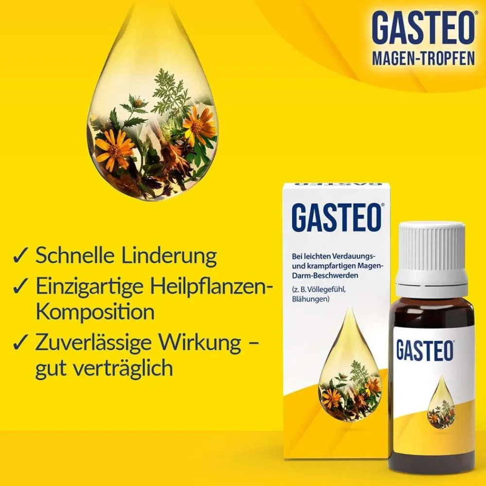 GASTEO® Tropfen bei Magen-Darm-Beschwerden> Best