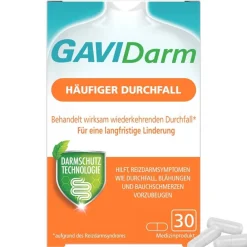 GAVIDarm Häufiger Durchfall Kapseln bei wiederkehrenden Darmbeschwerden| Outlet