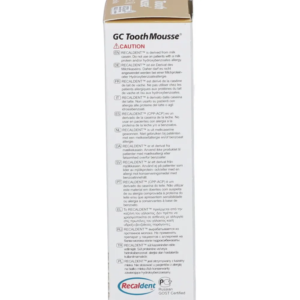 Tooth Mousse Zahnpasta Vanille>GC Clearance