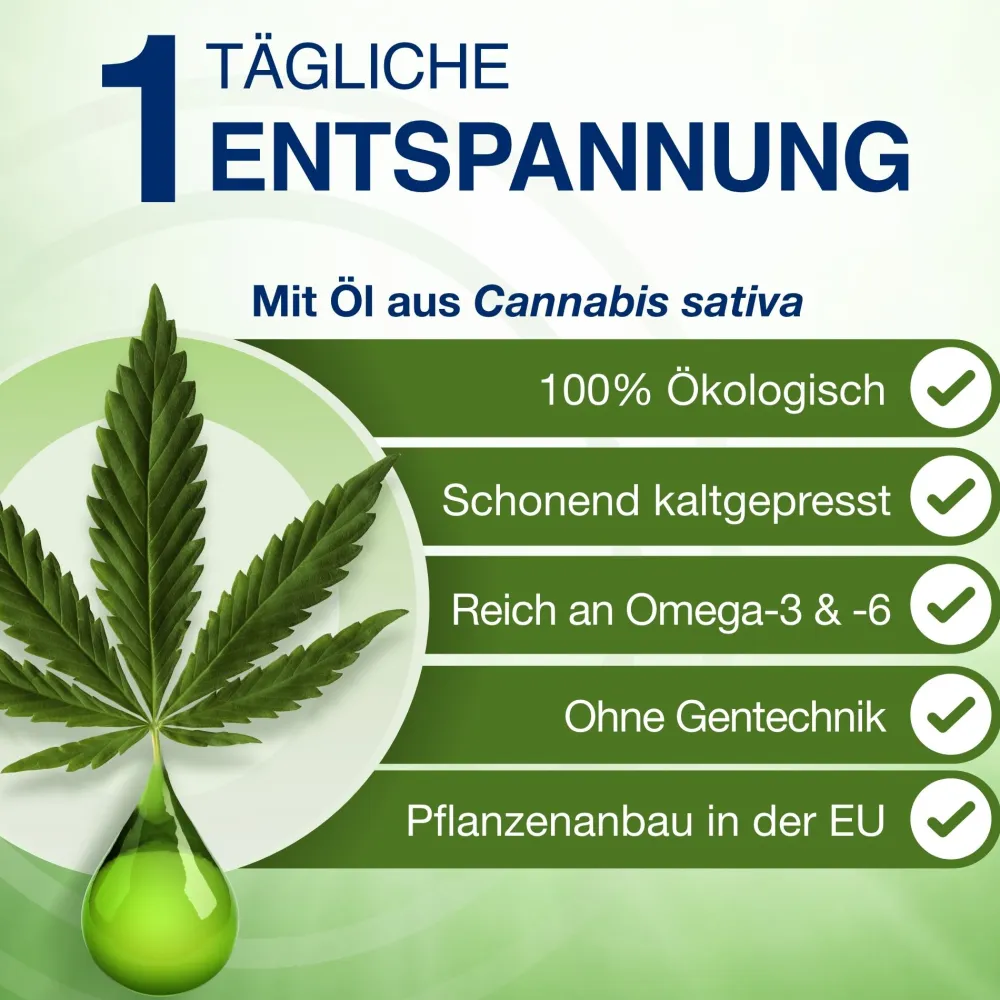 ® Cannabis Plus Kapseln mit Vitamin B12|Gelencium Online