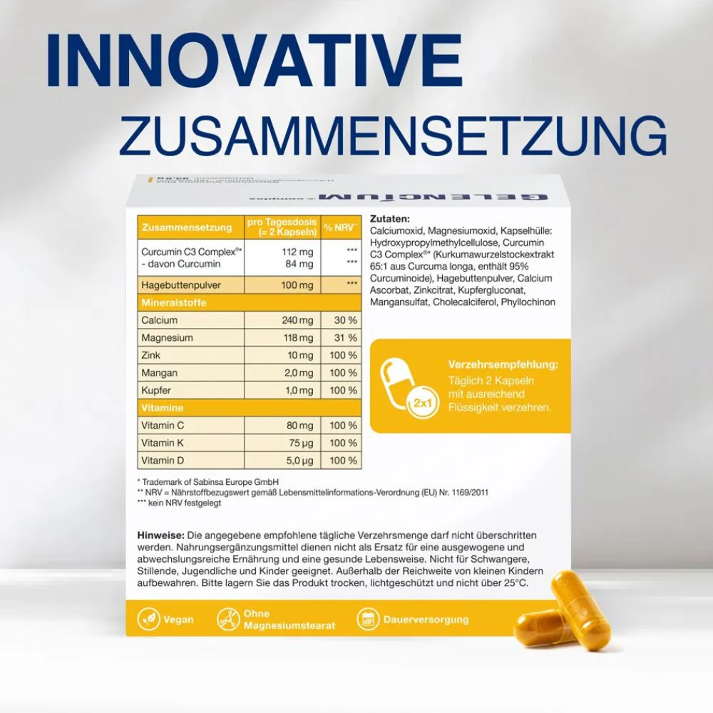 ® Curcuma Plus hochdosiert mit Vitamin C|Gelencium Clearance