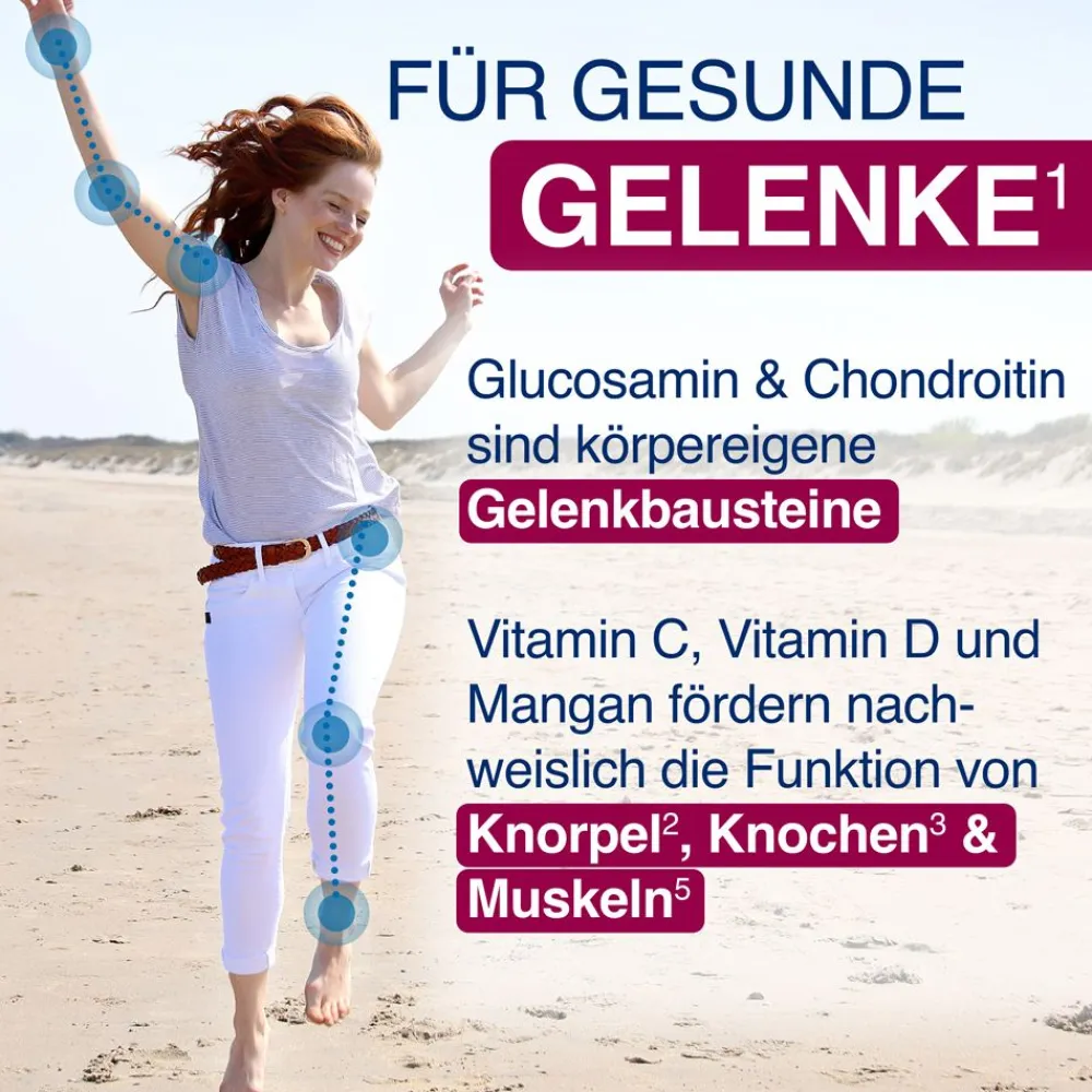 ® Glucosamin Chondroitin hochdosiert mit Vitamin C>Gelencium Discount